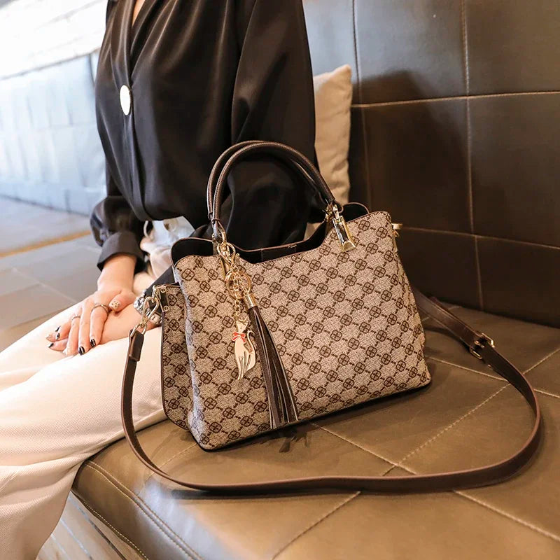 New Luxury Designer Crossbody Shoulder Bag for Women Vintage Ladies Handbags Fashion Women‘S Bag